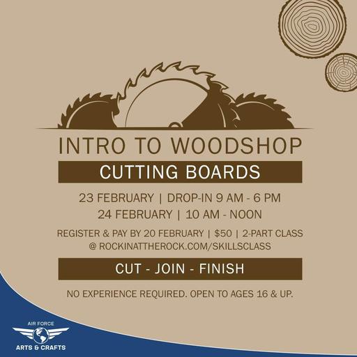 INTRO TO WOODSHOP: CUTTING BOARDS
