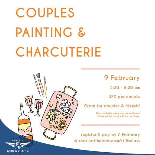 COUPLES PAINTING & CHARCUTERIE