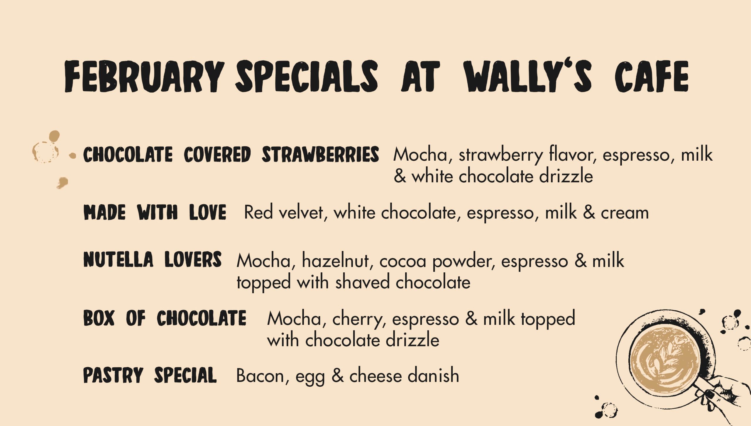 Wall's January Special